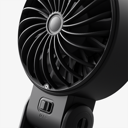 Jisulife Handheld Fan Life7 3600mAh Portable USB Fan - Black_5