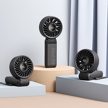 Jisulife Handheld Fan Life7 3600mAh Portable USB Fan - Black_6