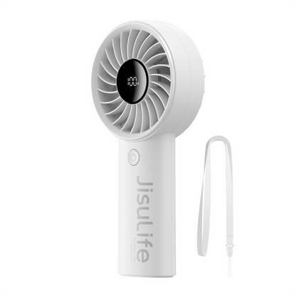 Jisulife Handheld Fan Life4 3600mAh Portable USB Fan - Gray_0