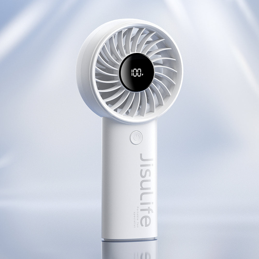 Jisulife Handheld Fan Life4 3600mAh Portable USB Fan - Gray_4