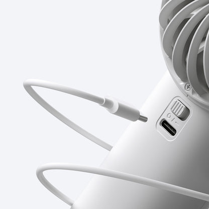 Jisulife Handheld Fan Life4 3600mAh Portable USB Fan - Gray_5