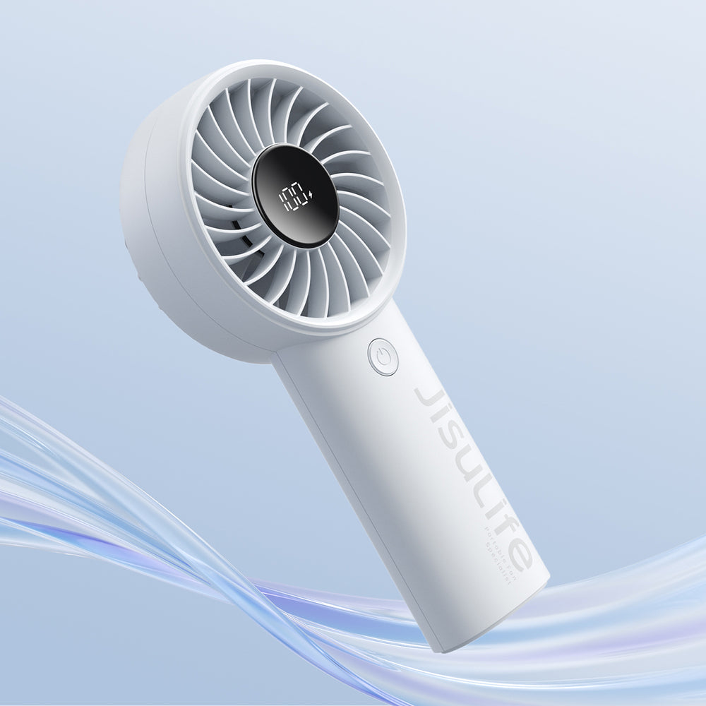 Jisulife Handheld Fan Life4 3600mAh Portable USB Fan - Gray_6