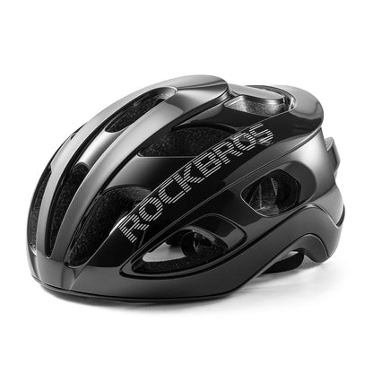 Rockbros LK-66 Lightweight Bike Helmet 58-62 cm - Black_0