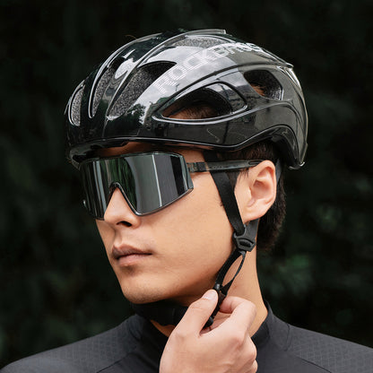 Rockbros LK-66 Lightweight Bike Helmet 58-62 cm - Black_1