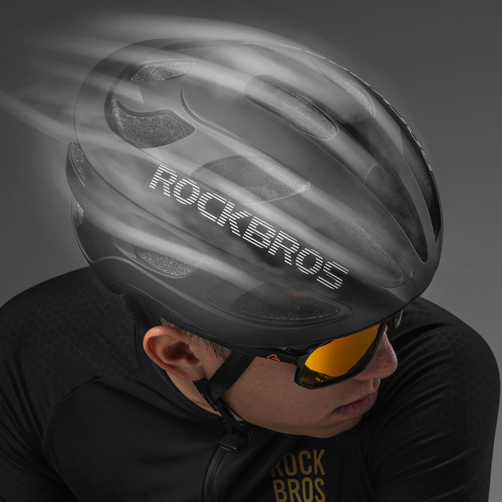Rockbros LK-66 Lightweight Bike Helmet 58-62 cm - Black_3