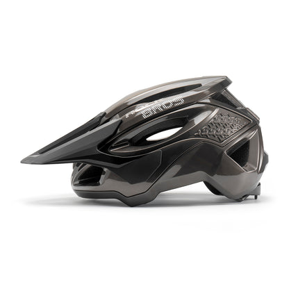 Rockbros LK-99 Mountain Bike Helmet with Adjustable Visor and Magnetic Closure 58-62 cm - Titanium_1