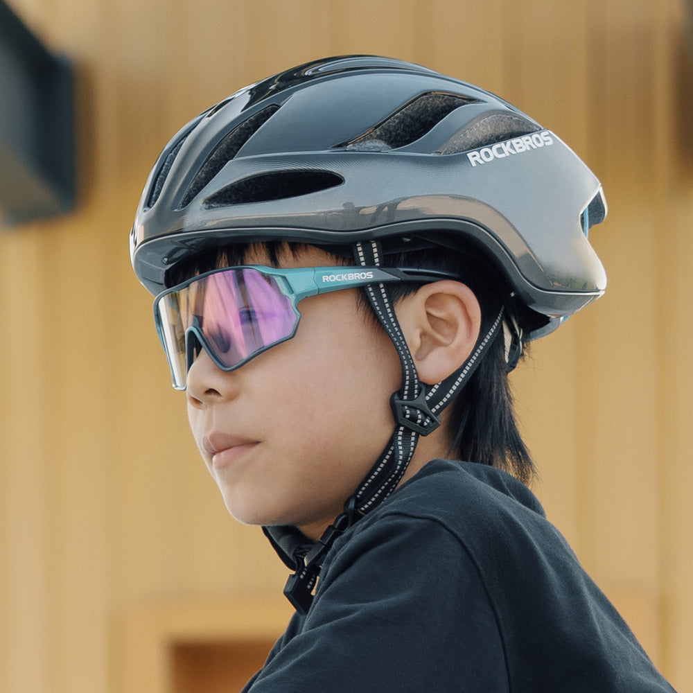 Rockbros TS-42 lightweight bicycle helmet 58-62 cm - titanium_4