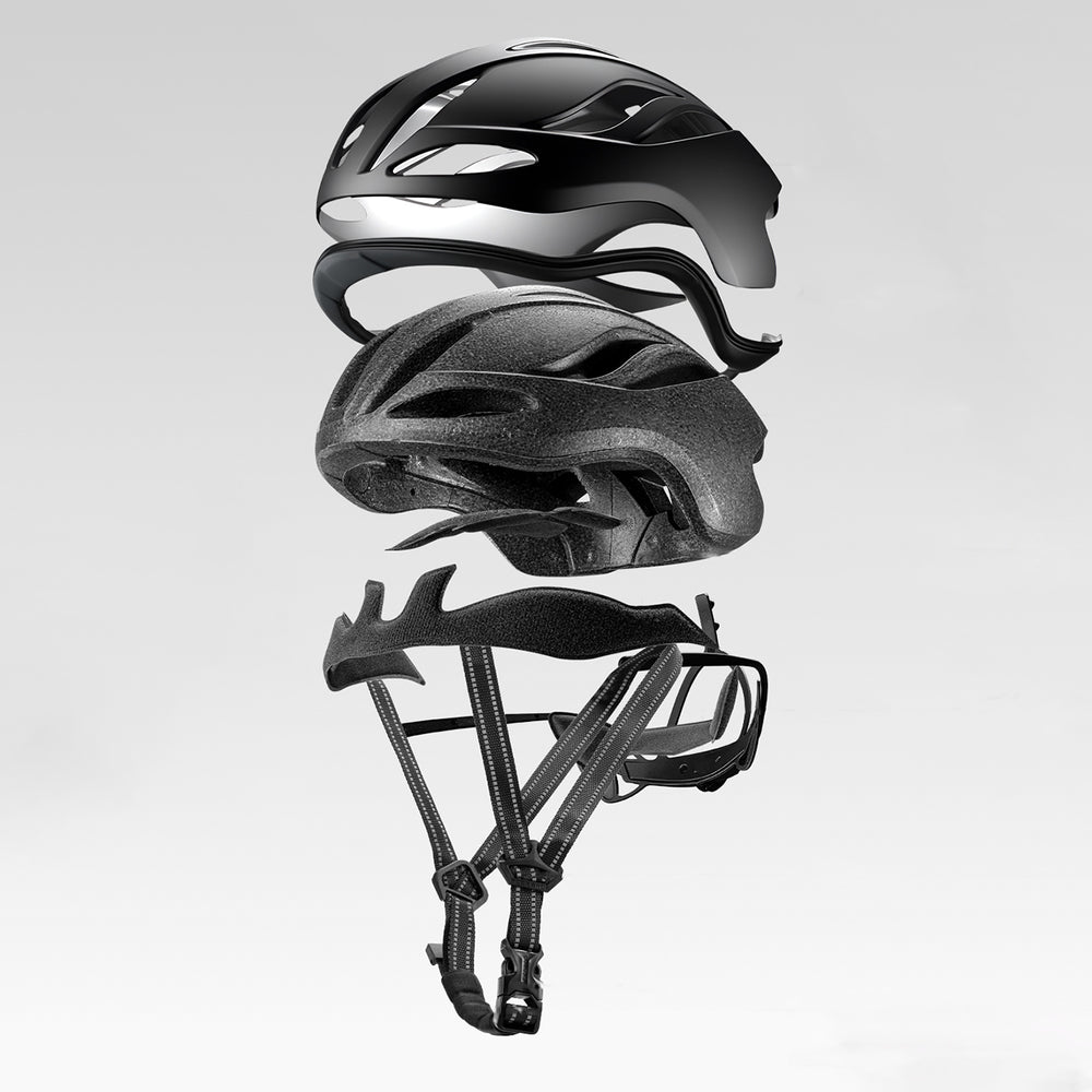 Rockbros TS-42 lightweight bicycle helmet 58-62 cm - titanium_8