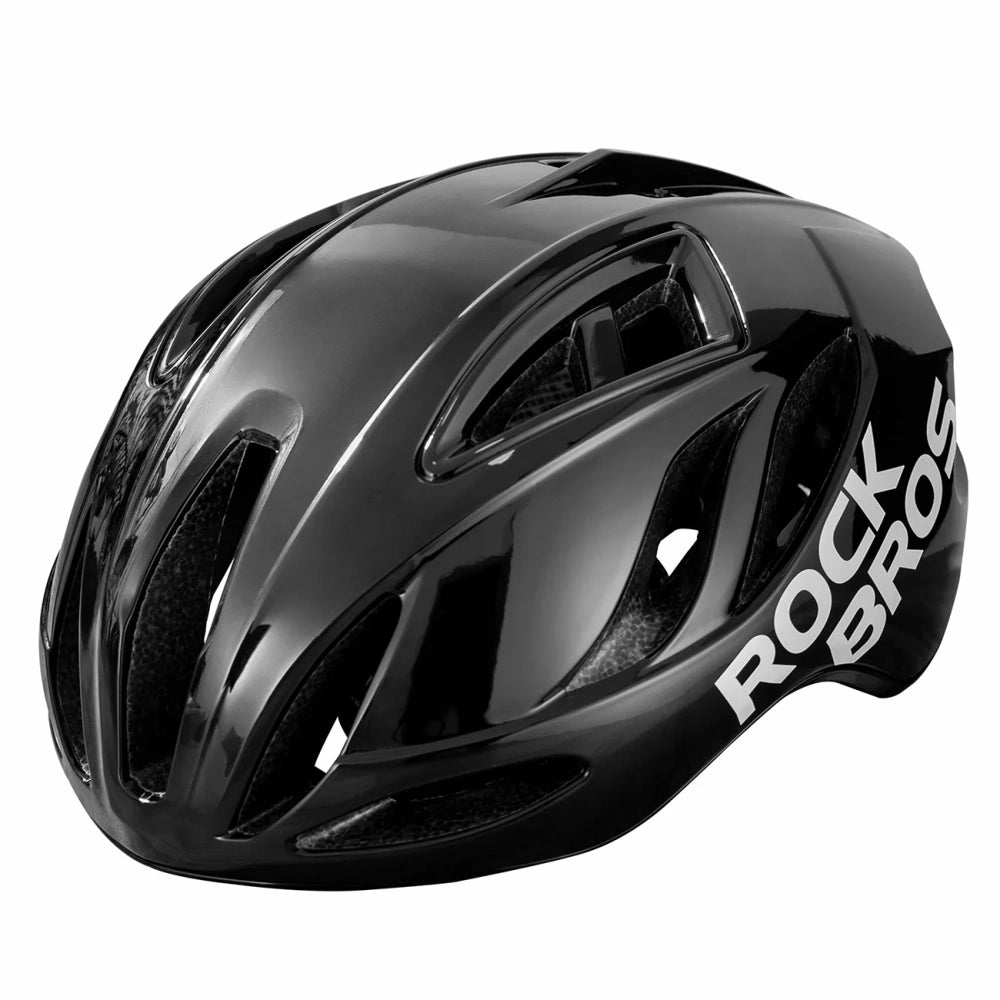 Rockbros TS-42 Lightweight Bike Helmet 58-62 cm - Black_0