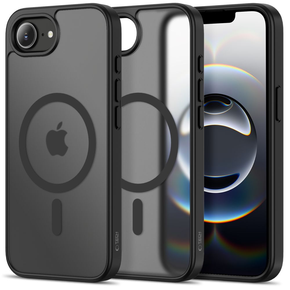 Tech-Protect BasicMag MagSafe Case for iPhone 16e / 17e - Black_0