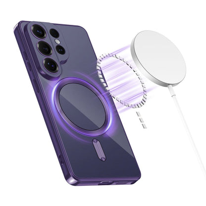 Tech-Protect MagFlex MagSafe Case for Samsung Galaxy S26 Ultra - Transparent Purple_2