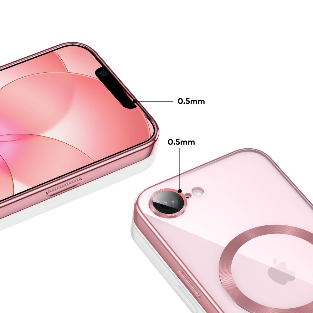 Tech-Protect MagFlex MagSafe Case for iPhone 16e / 17e - Pink_3