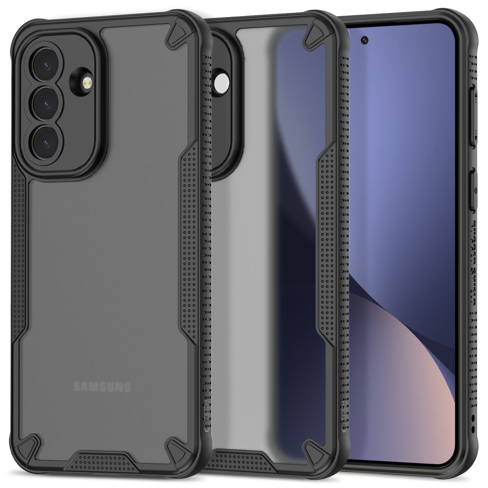 Tech-Protect Rugged Shield Case for Samsung Galaxy A37 5G - Translucent Black_0