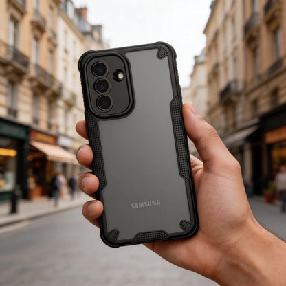 Tech-Protect Rugged Shield Case for Samsung Galaxy A57 5G - Translucent Black_6