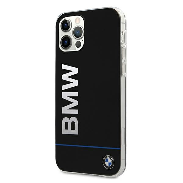 BMW Hardcase Signature Printed Logo Case for iPhone 12 / 12 Pro - Black_1