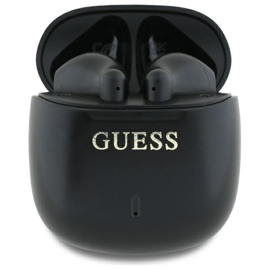 Guess Printed Classic Logo Bluetooth Wireless Headphones - Black_0