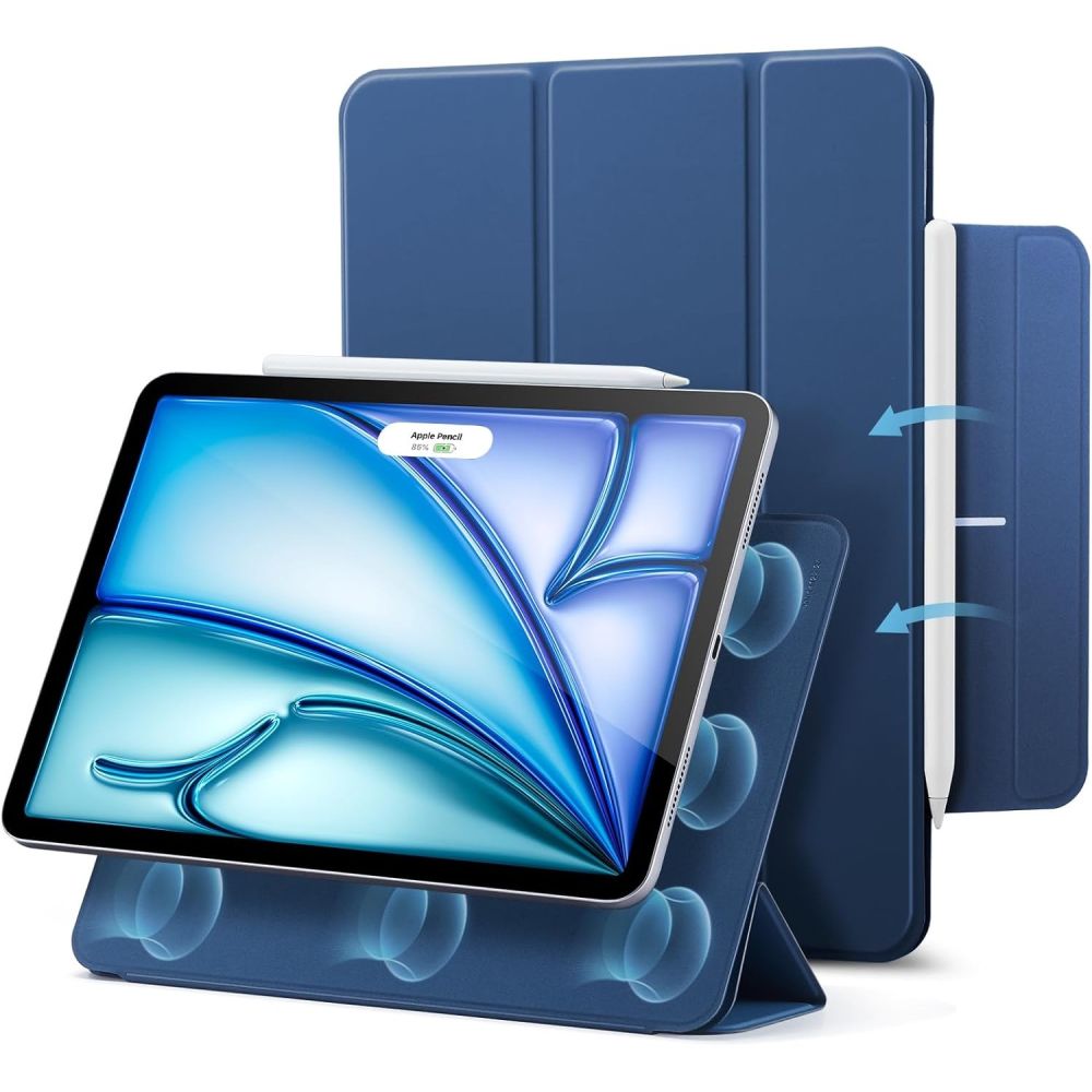 ESR Rebound Magnetic Case for iPad Air 10.9" (2020/2022) / 11" (2024/2025/2026) - Navy Blue_0
