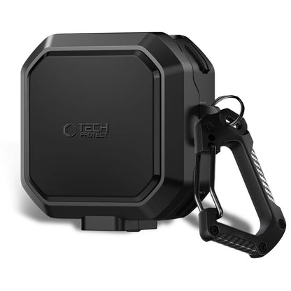 Tech-Protect Carbonox MagSafe Case for Samsung Galaxy Buds 4 / 4 Pro - Black_0