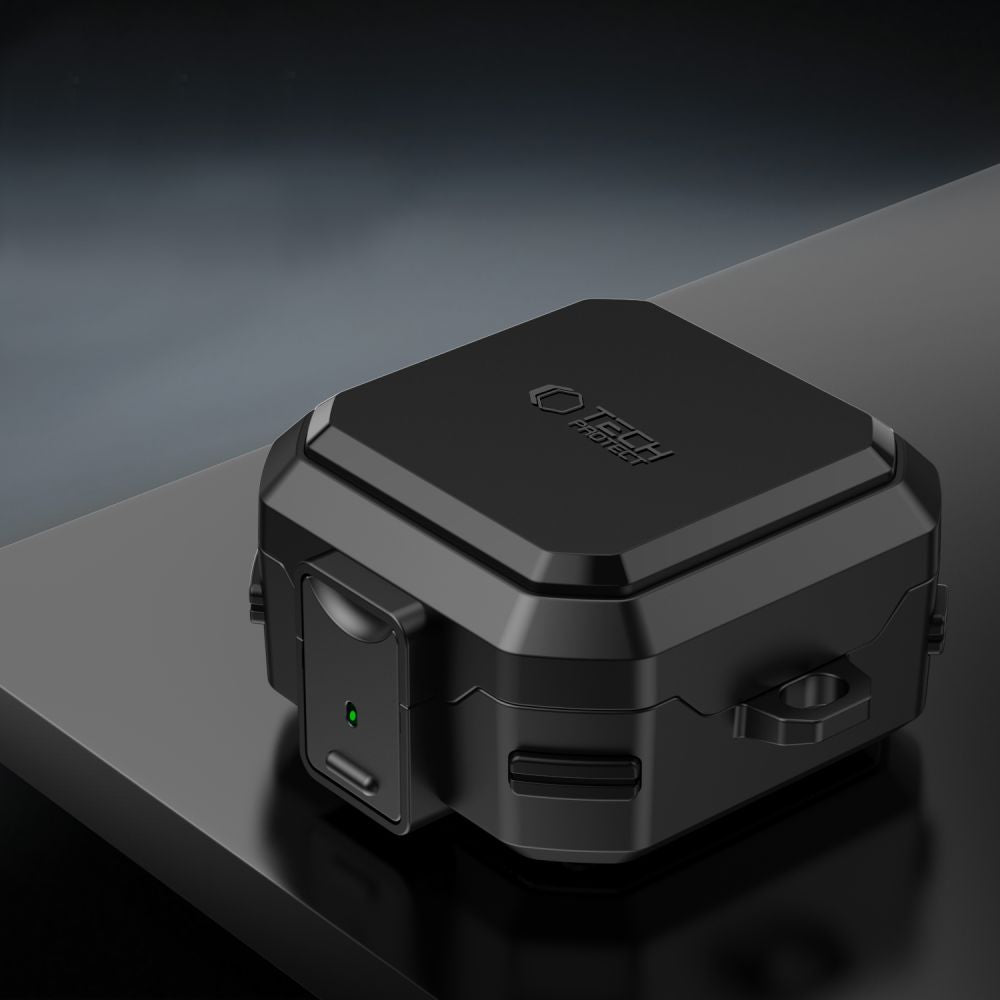 Tech-Protect Carbonox MagSafe Case for Samsung Galaxy Buds 4 / 4 Pro - Black_3