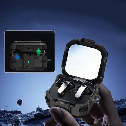 Tech-Protect Carbonox MagSafe Case for Samsung Galaxy Buds 4 / 4 Pro - Black_4