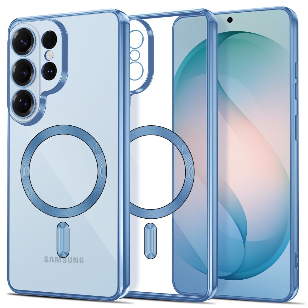 Tech-Protect MagFlex Case for Samsung Galaxy S26 Ultra - Transparent Blue_0