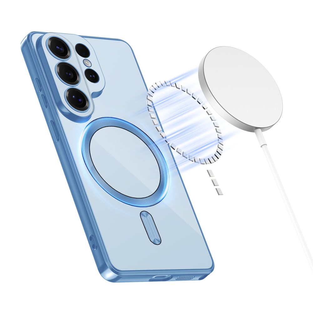 Tech-Protect MagFlex Case for Samsung Galaxy S26 Ultra - Transparent Blue_2