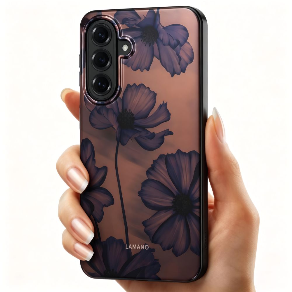 Tech-Protect Lamano MagSafe Case for Samsung Galaxy A57 5G - Brown and Purple_2