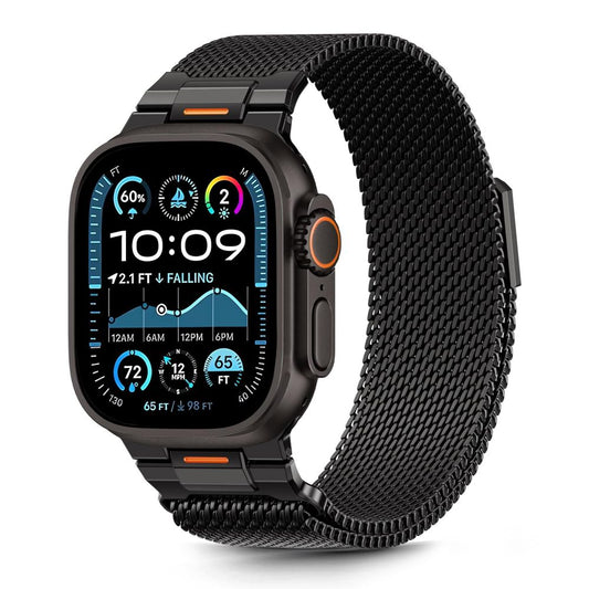 Tech-Protect Milano Vanguard Bracelet for Apple Watch (44 / 45 / 46 / 49 mm) - Black_0