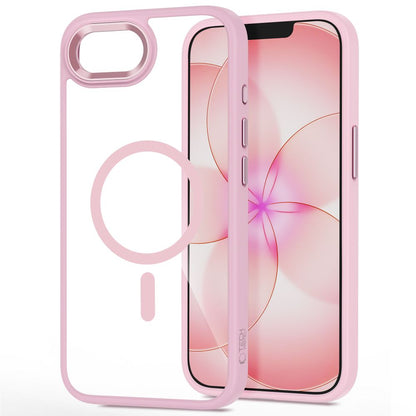 Tech-Protect Magmat MagSafe Case for iPhone 16e / 17e - Transparent Pink_1