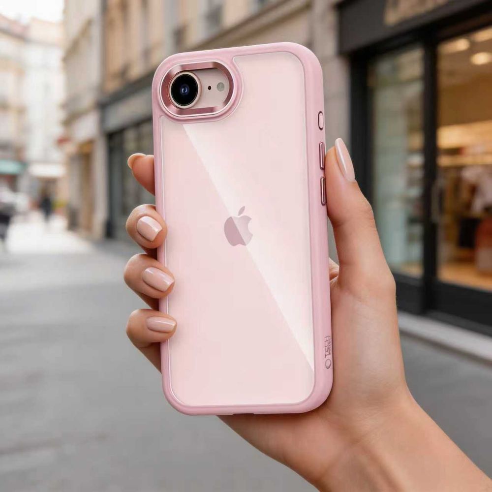 Tech-Protect Magmat Case for iPhone 16e / 17e - Transparent Pink_3