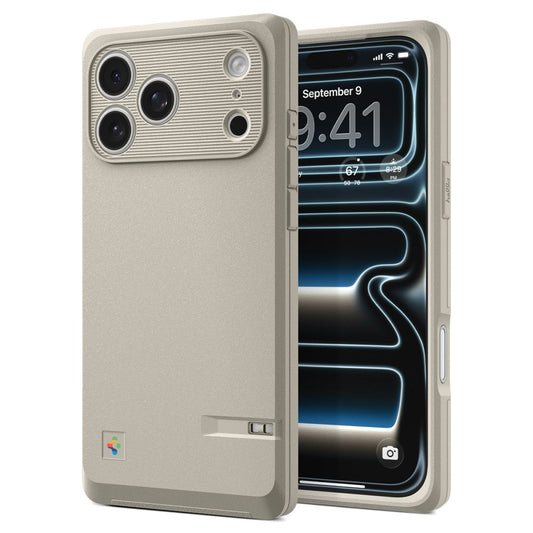 Hard Case Spigen Classic LS with MagSafe for Apple iPhone 17 Pro, Stone ACS10479_0