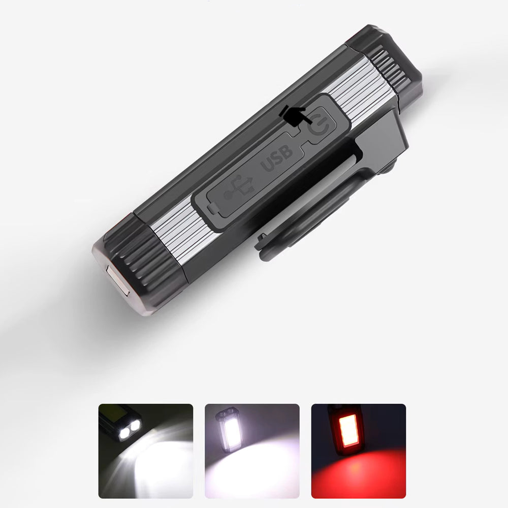 Wozinsky WLR-15W Work Lamp 15W 1500lm CREE LEDs IPX6 with Power Bank Function - Gray_9