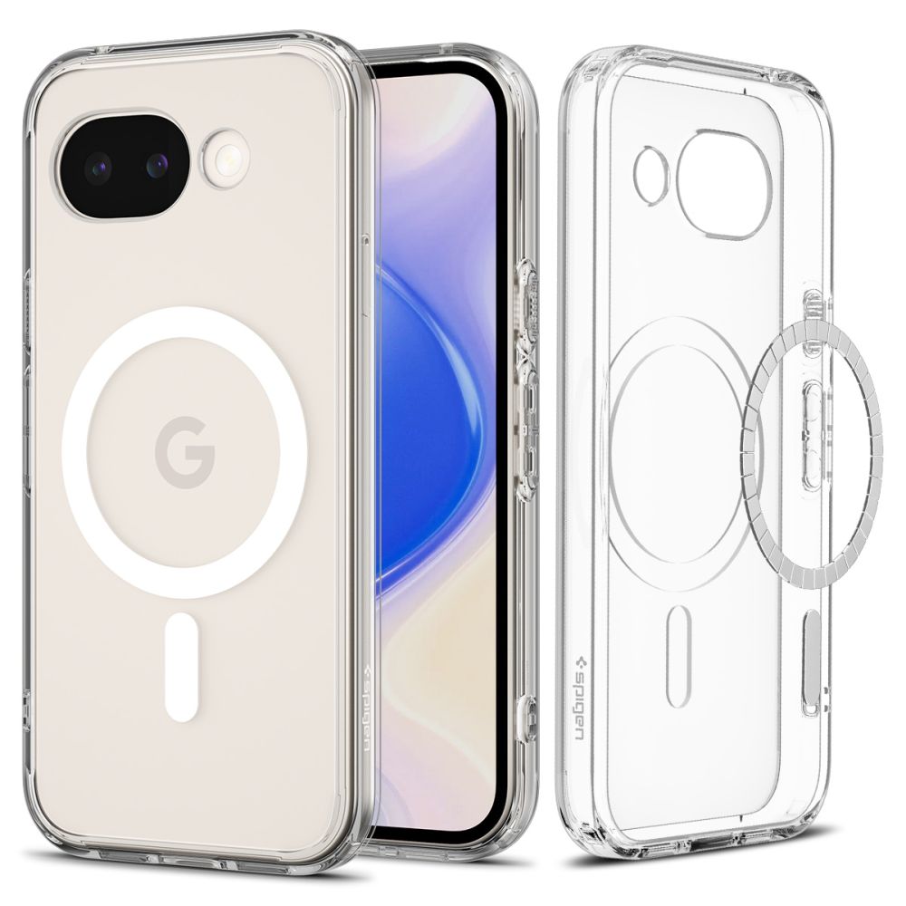 Hard Case Spigen Ultra Hybrid with MagSafe for Google Pixel 10a, Clear White ACS11276 _0