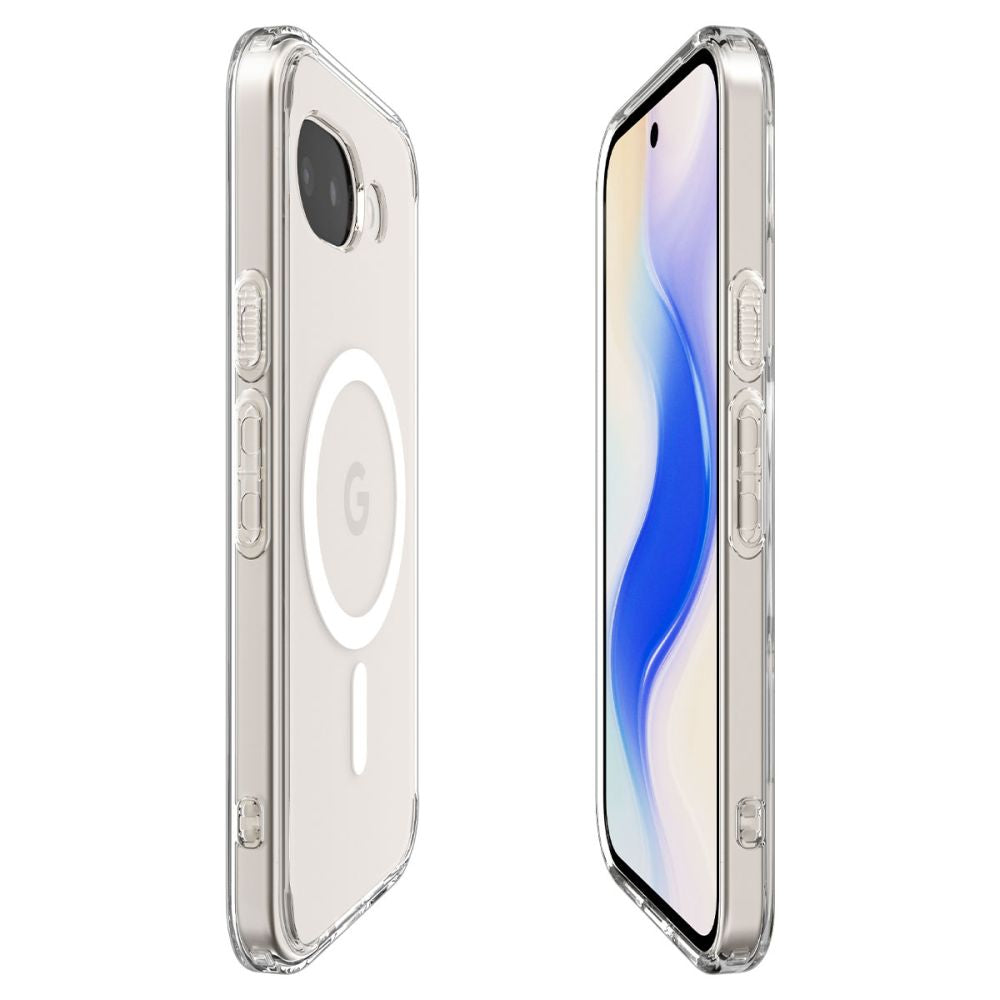 Hard Case Spigen Ultra Hybrid with MagSafe for Google Pixel 10a, Clear White ACS11276 _5