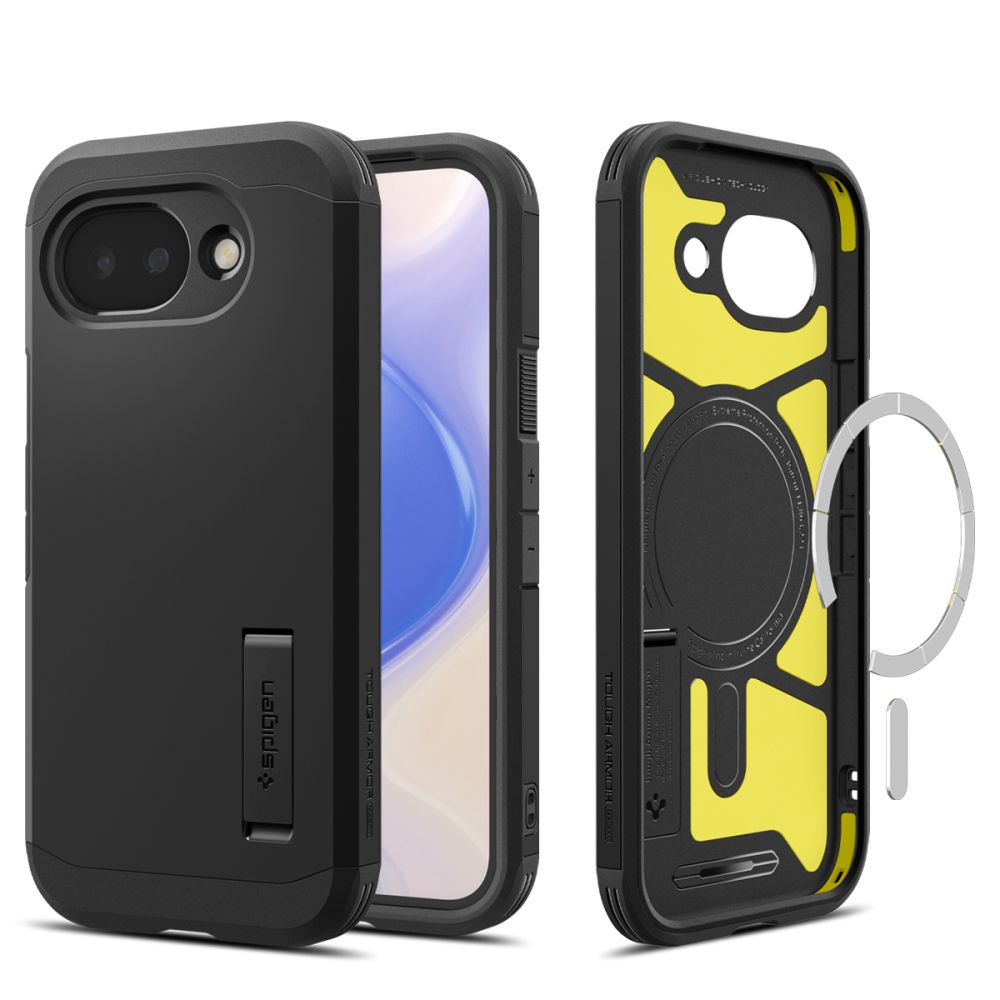 Hard Case Spigen Tough Armor with MagSafe for Google Pixel 10a, Black ACS11280 _0