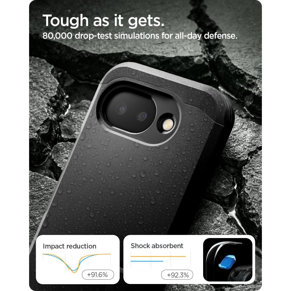 Hard Case Spigen Tough Armor with MagSafe for Google Pixel 10a, Black ACS11280 _10