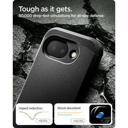 Hard Case Spigen Tough Armor with MagSafe for Google Pixel 10a, Black ACS11280 _10