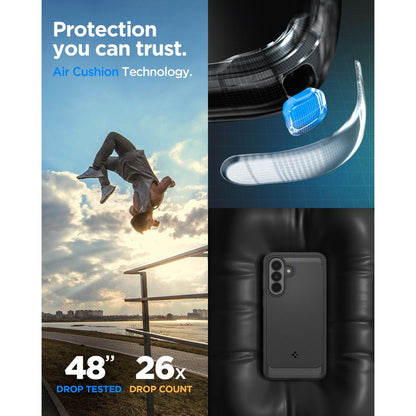 Hard Case Spigen Rugged Armor for Samsung Galaxy A37 5G, Black ACS09795 _14