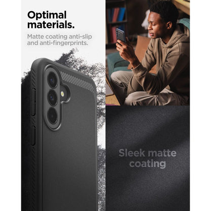 Hard Case Spigen Rugged Armor for Samsung Galaxy A37 5G, Black ACS09795 _16