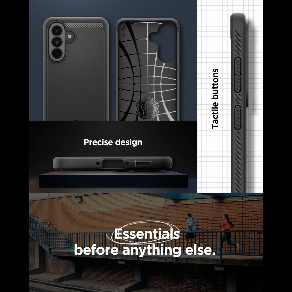 Hard Case Spigen Rugged Armor for Samsung Galaxy A37 5G, Black ACS09795 _17