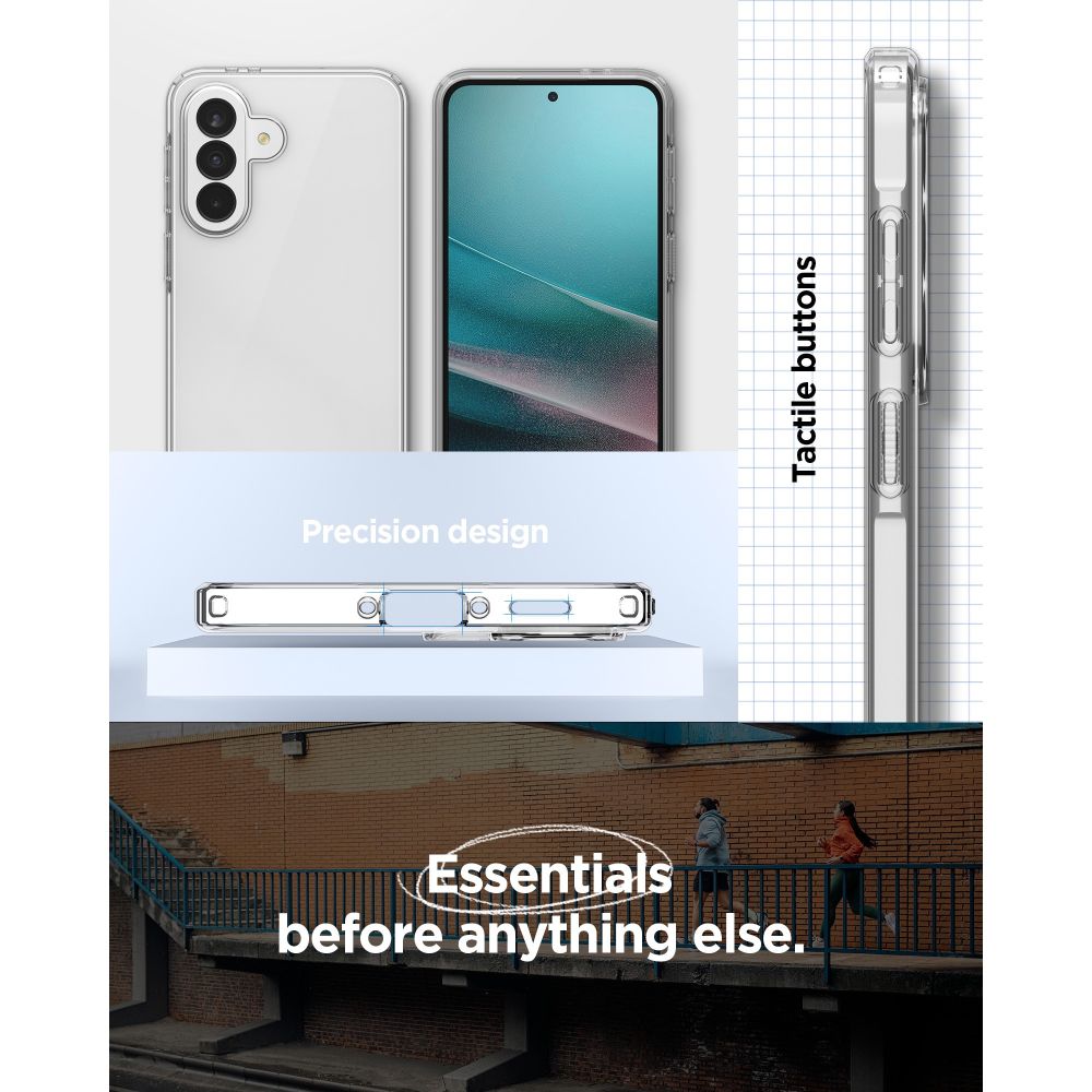 Hard Case Spigen Liquid Crystal for Samsung Galaxy A37 5G, Clear ACS11132 _14