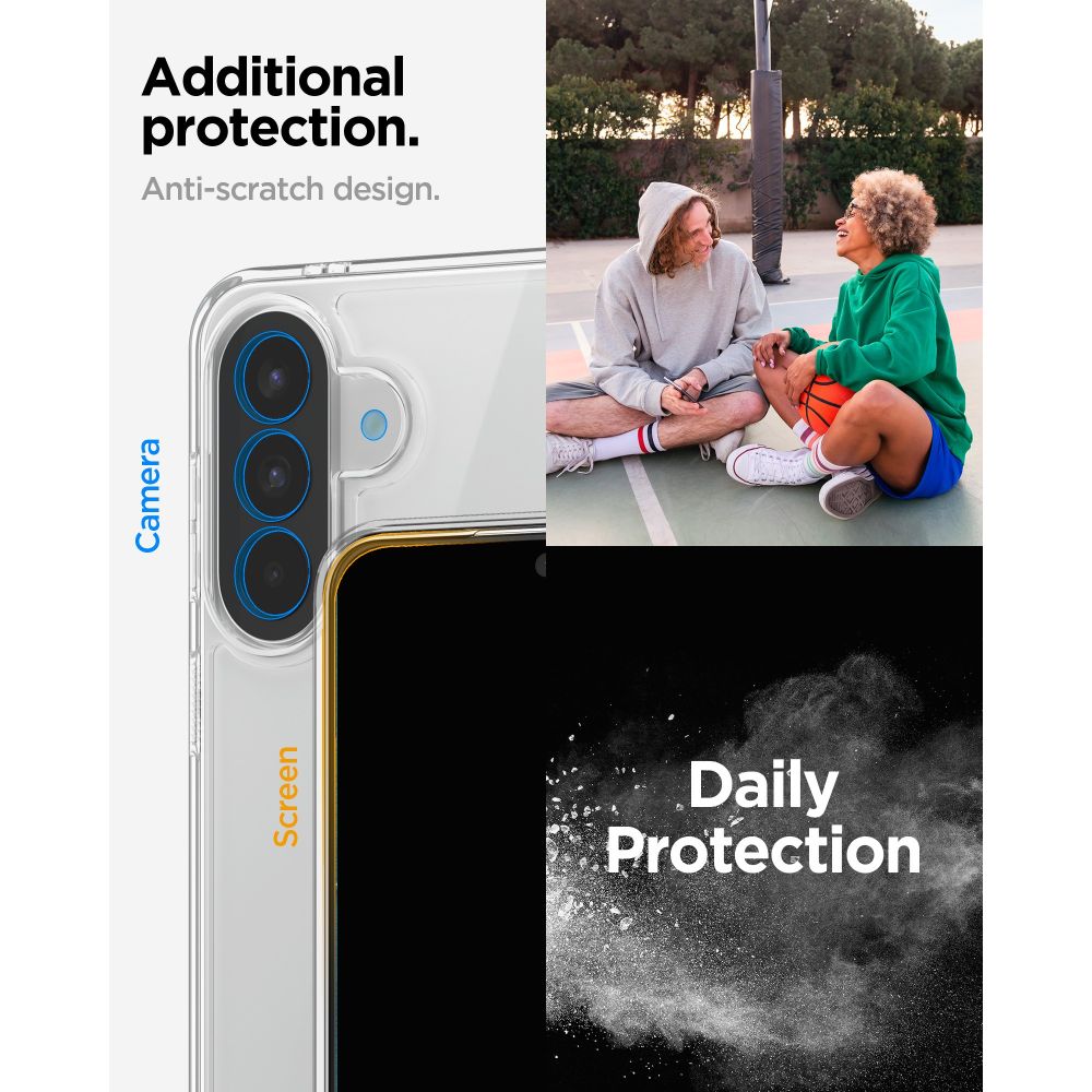 Spigen Ultra Hybrid Case for Samsung Galaxy A57 5G - Transparent_11