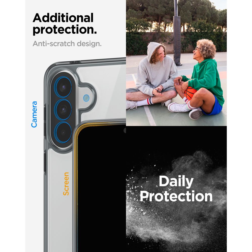 Spigen Ultra Hybrid Case for Samsung Galaxy A57 5G - Transparent_11