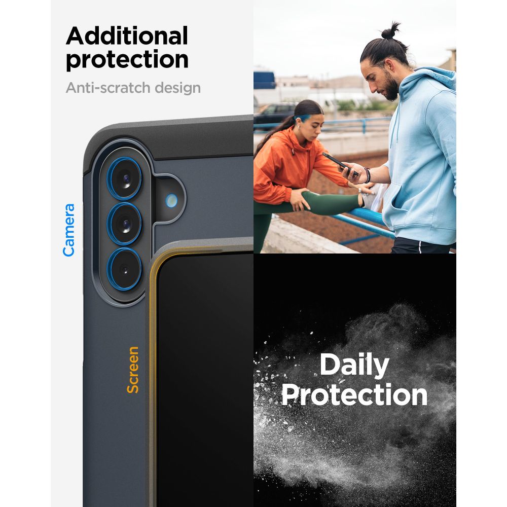 Hard Case Spigen Tough Armor for Samsung Galaxy A57 5G, Metal Slate ACS11126 _13