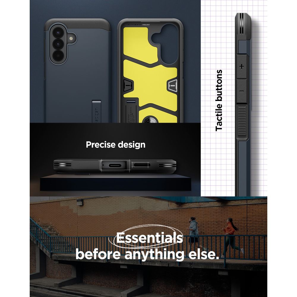 Hard Case Spigen Tough Armor for Samsung Galaxy A57 5G, Metal Slate ACS11126 _14
