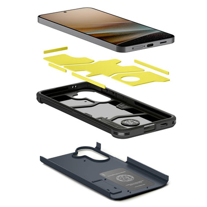 Hard Case Spigen Tough Armor for Samsung Galaxy A57 5G, Metal Slate ACS11126 _5
