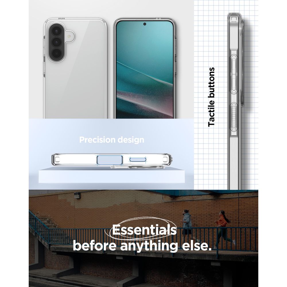 Hard Case Spigen Liquid Crystal for Samsung Galaxy A57 5G, Clear ACS11127 _14