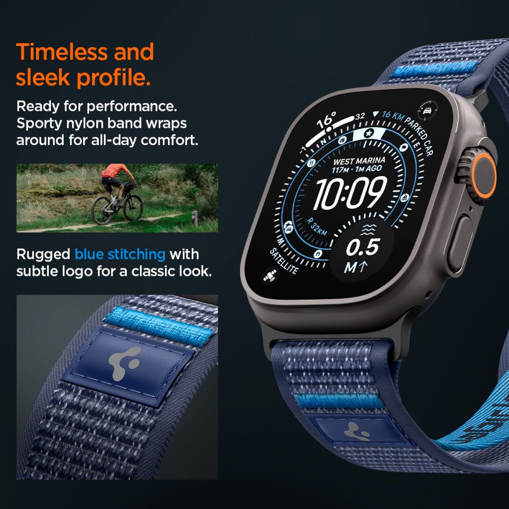 Athlex Air 2 Strap Spigen for Apple Watch 49mm / 46mm / 45mm / 44mm Series, Active Navy AMP10608_7