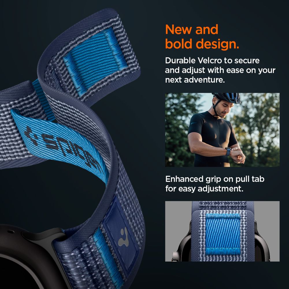 Athlex Air 2 Strap Spigen for Apple Watch 49mm / 46mm / 45mm / 44mm Series, Active Navy AMP10608_8