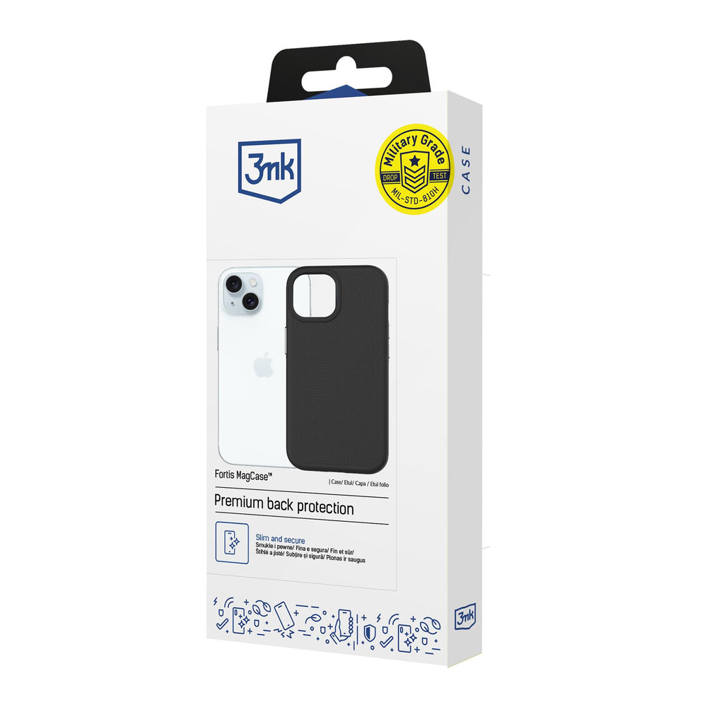 3mk Fortis MagCase for iPhone 15 - black_10
